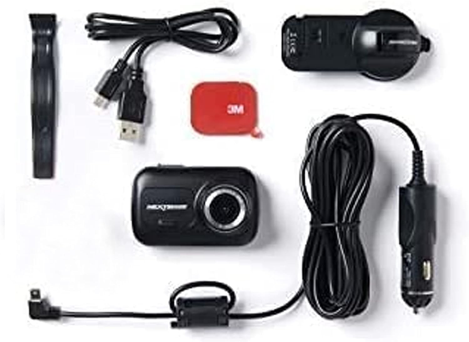 Nextbase 122 Dash Cam 720p in Car Camera with Parking Mode, Night Vision, Automatic Loop Recording and Shock Sensor File Protection, Reliable and Durable