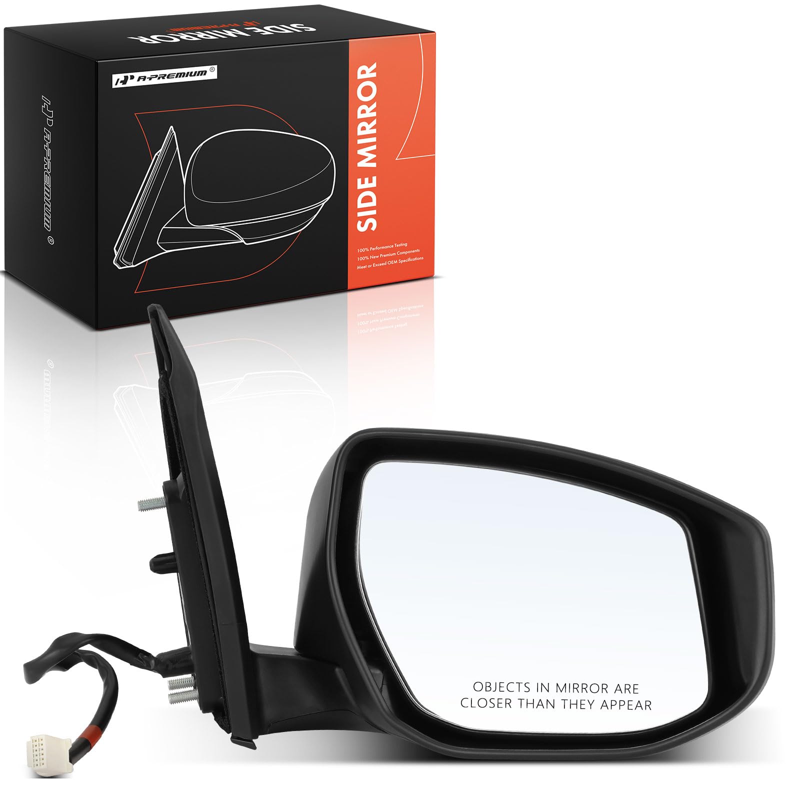 Amazon.com: A-Premium Passenger Side Power Door Mirror Compatible