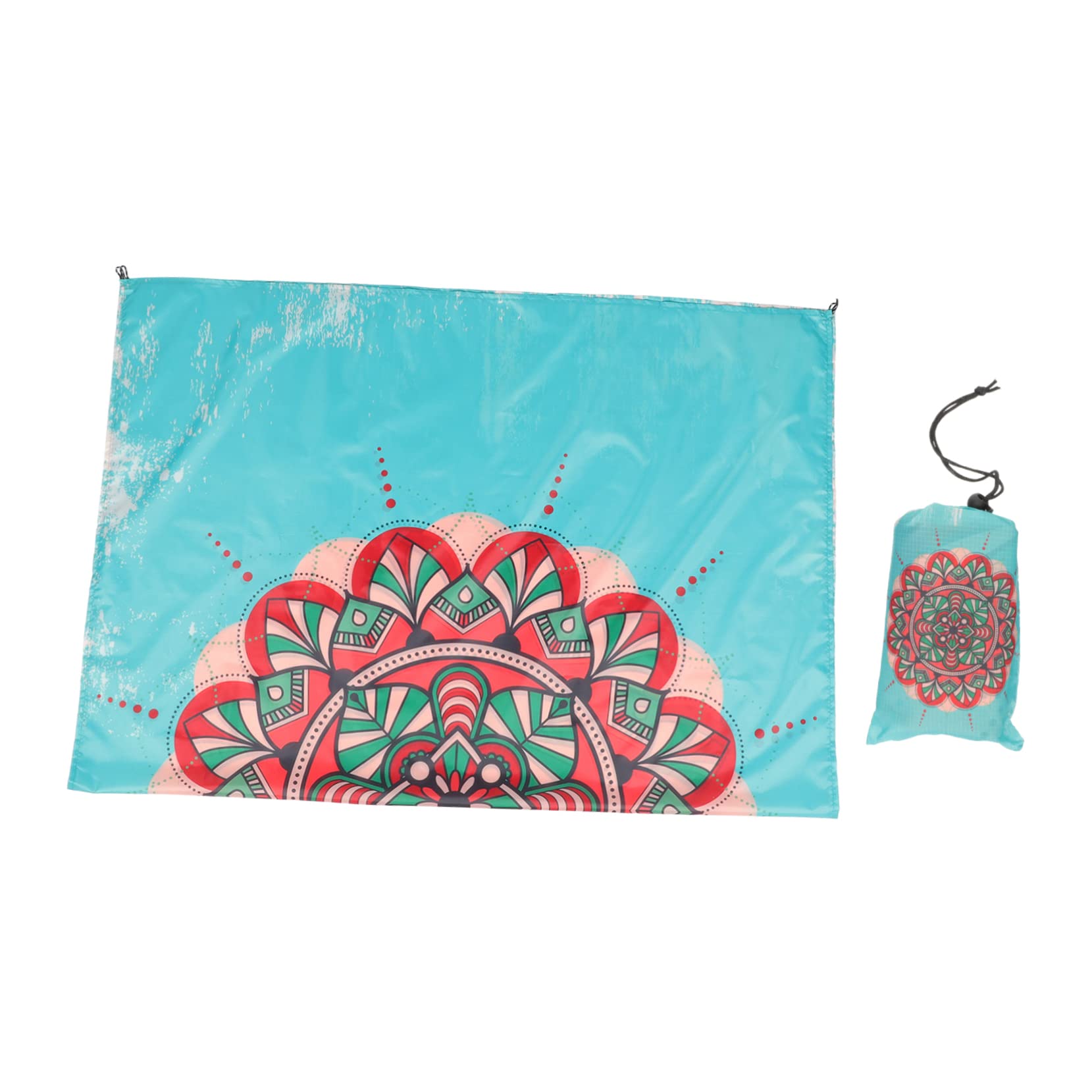 Toddmomy 2 Pezzi Tappetino Spiaggia per Picnic e Attività Outdoor Facile Trasportare e Design