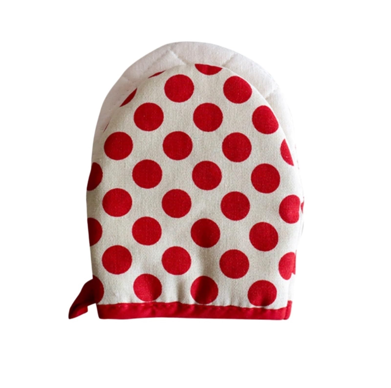 Rękawice do Pieczenia, 1 Para Rękawic Kuchennych Bawełniane, Odporne Na Ciepło I Oparzenia Rękawice Do Kuchenek Mikrofalowych Idealne do Gotowania(Red-Stripe)