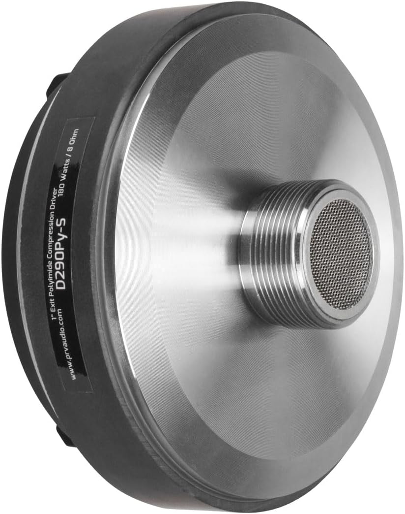 PRV AUDIO D290Py-S 180 Watts 1" Pro Audio Screw-on Compression Driver 8 Ohm (Single)