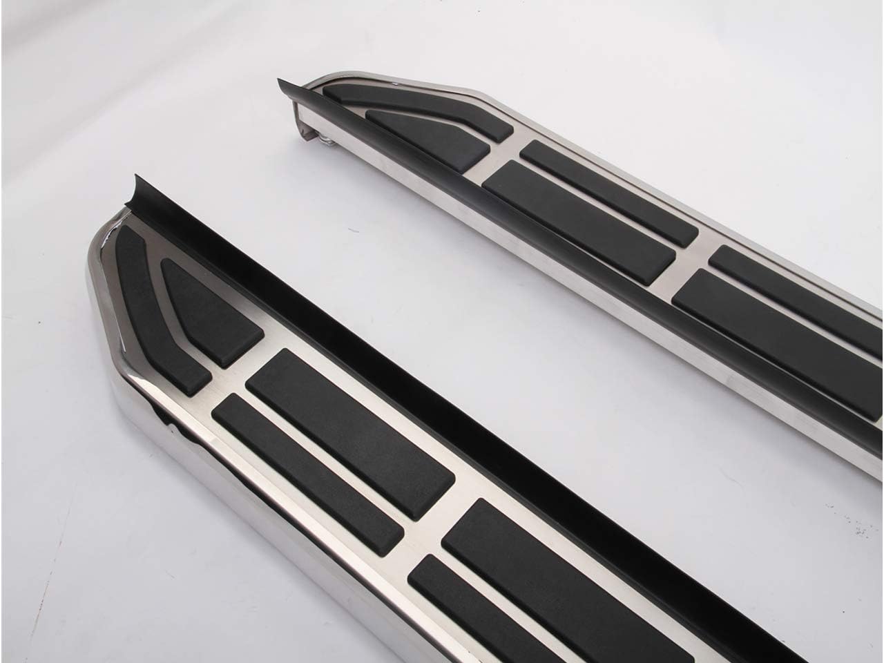 2PCS Stainless Running Boards fits for Toyota Grand Highlander 2023 2024 Side Steps Nerf Bars Stairs Install Hardware Included,Not Highlander