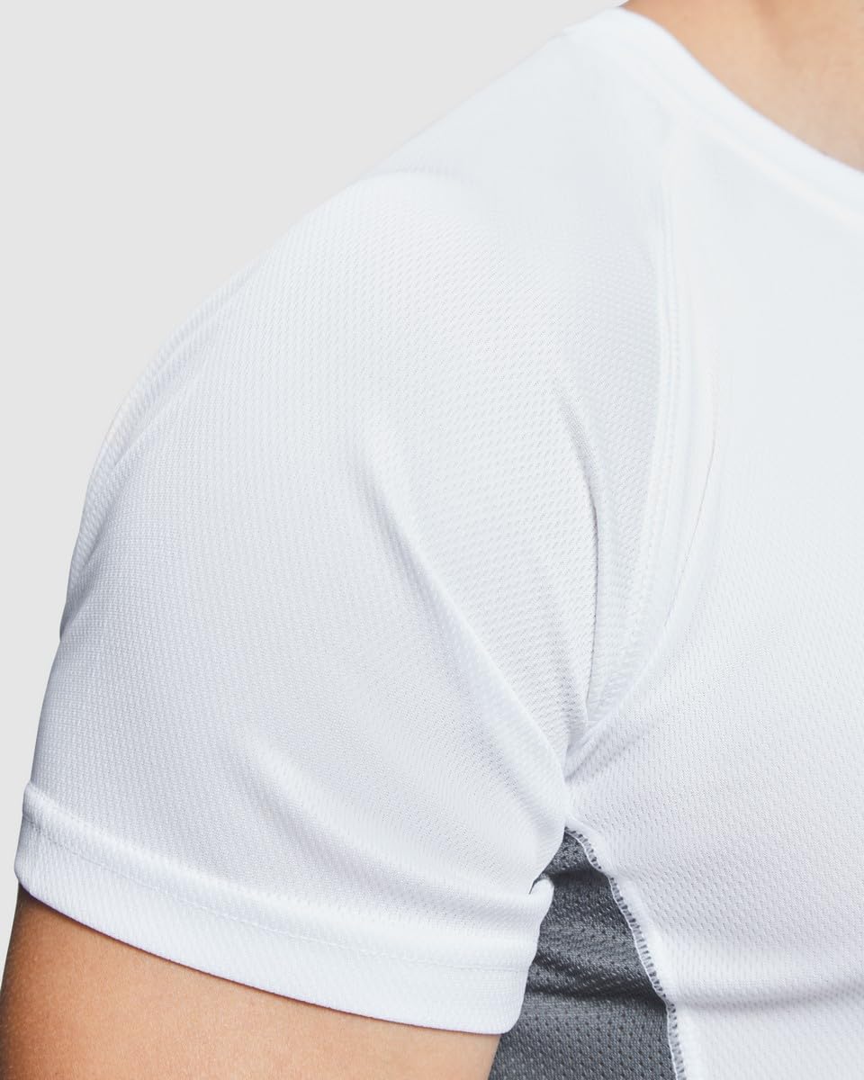 Camiseta Técnica Niño Shanghai 6595 – Ropa Deportiva Infantil Transpirable y Ligera, Camiseta Entrenamiento Niño Running Fútbol Gimnasio, Tejido Poliéster Secado Rápido