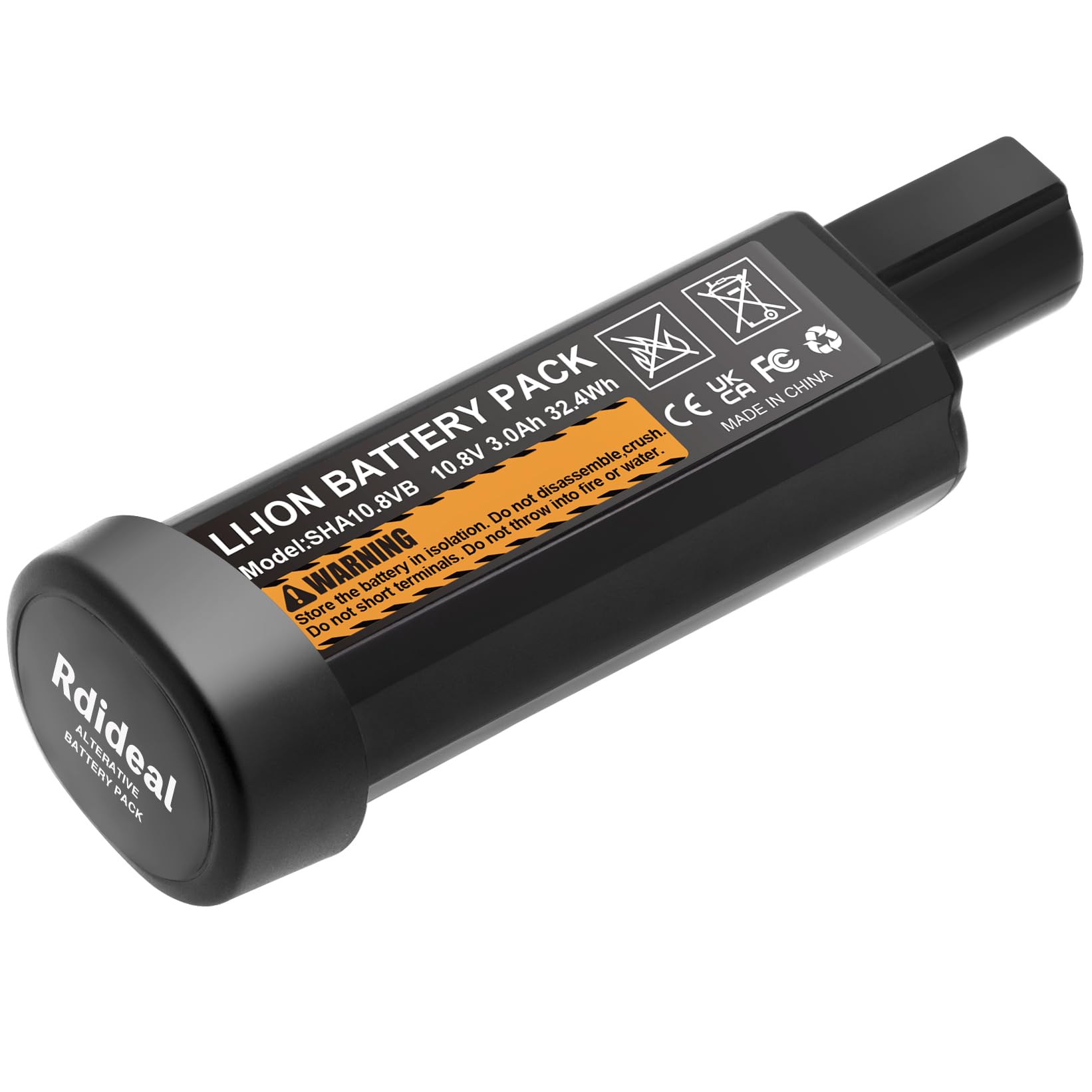 for Shark 10.8V 3000mAh Replacement Battery XFBT200, Compatible with WV200 WV200UK WV201 WV205 WV220 Ion W1 Cordless Vacuum, UV200CCO XFBT200EU Silver Spare Battery