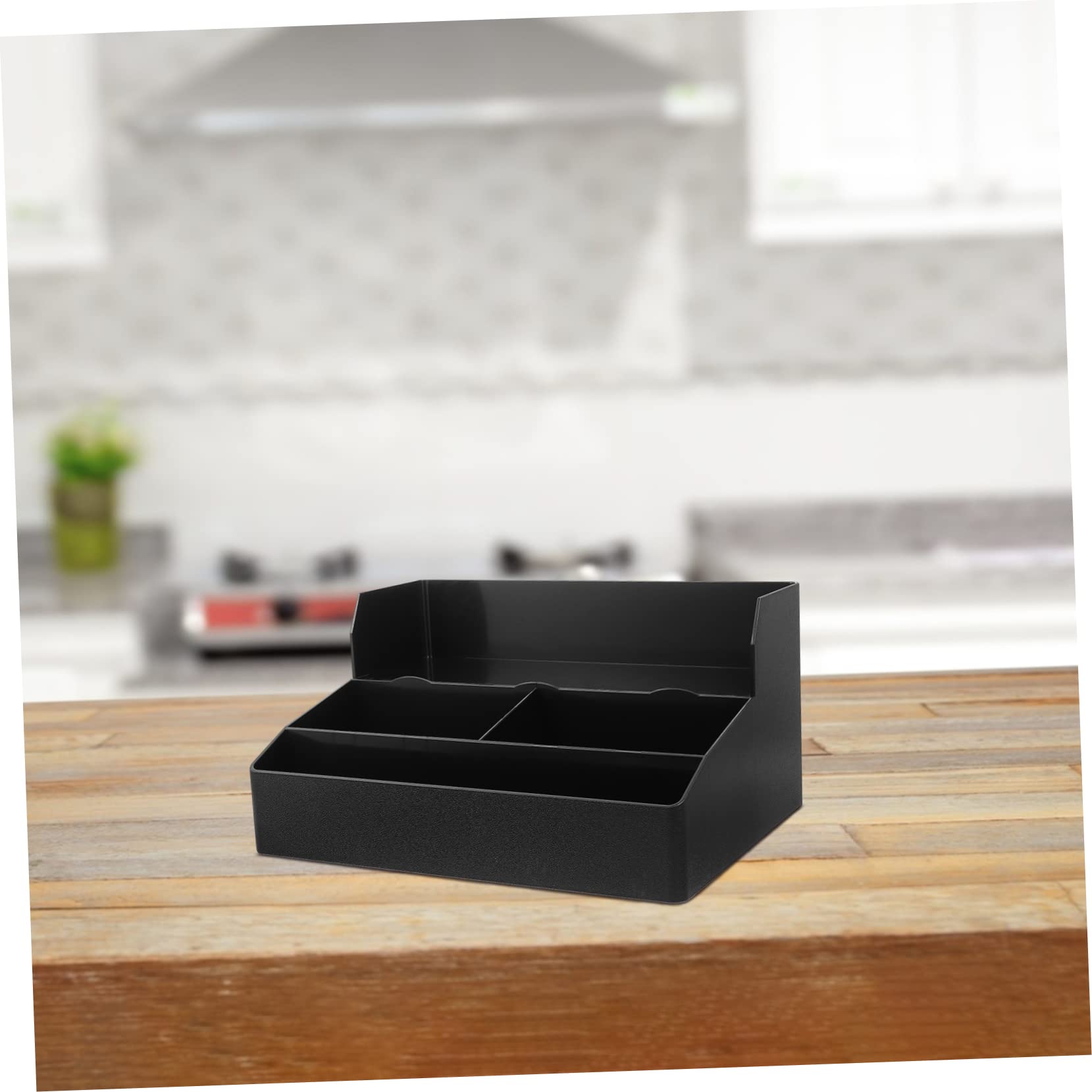 Kaffeebecher Aufbewahrungsbox für Papierbecher Multifunktionale Box für Kaffee Tee und Zubehör Praktischer Organizer für Becher und Straws für Küche und Bar