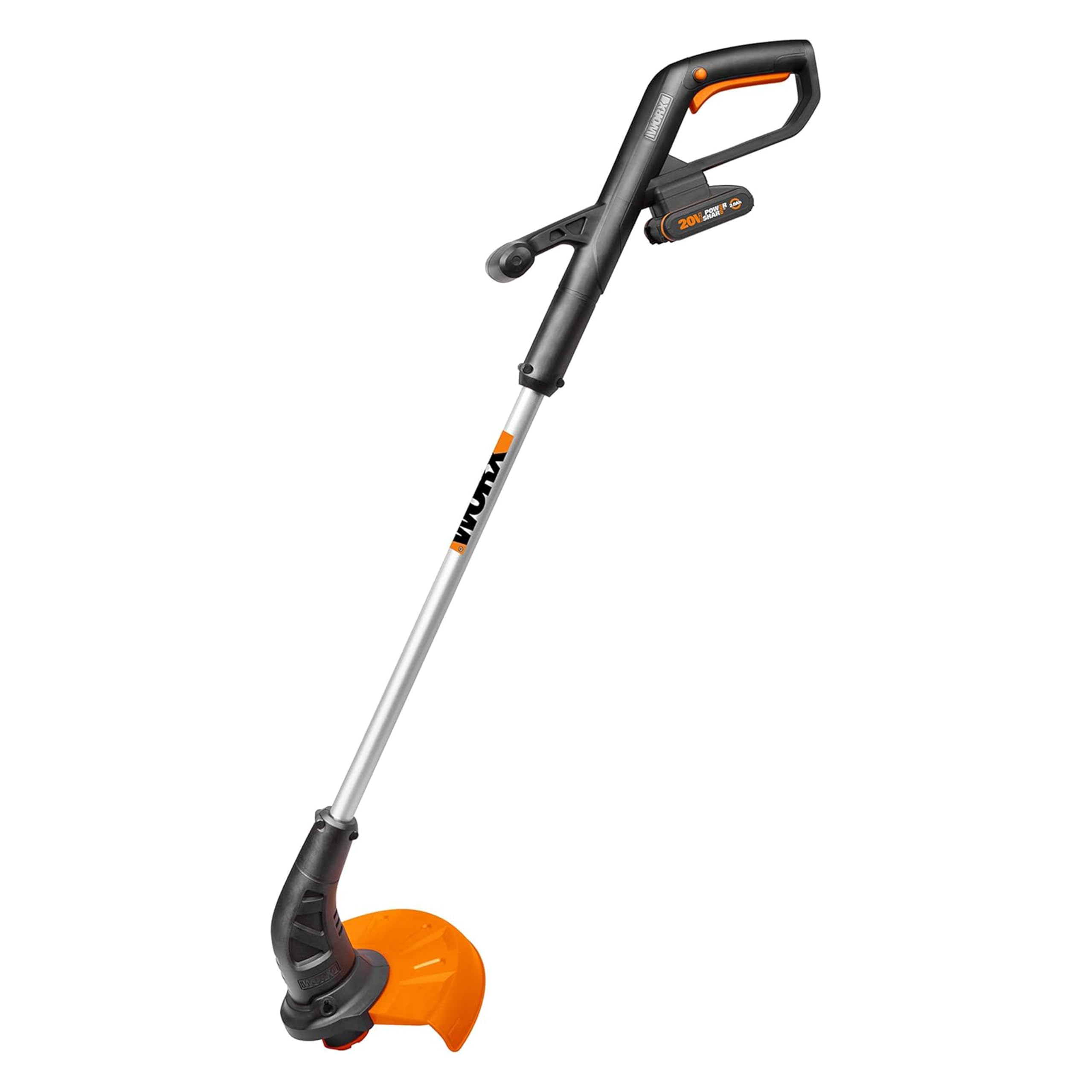 WORX WG157E 18V (20V Max) Decespugliatore senza fili, decespugliatore, tagliabordi, con batteria e caricabatterie, nero