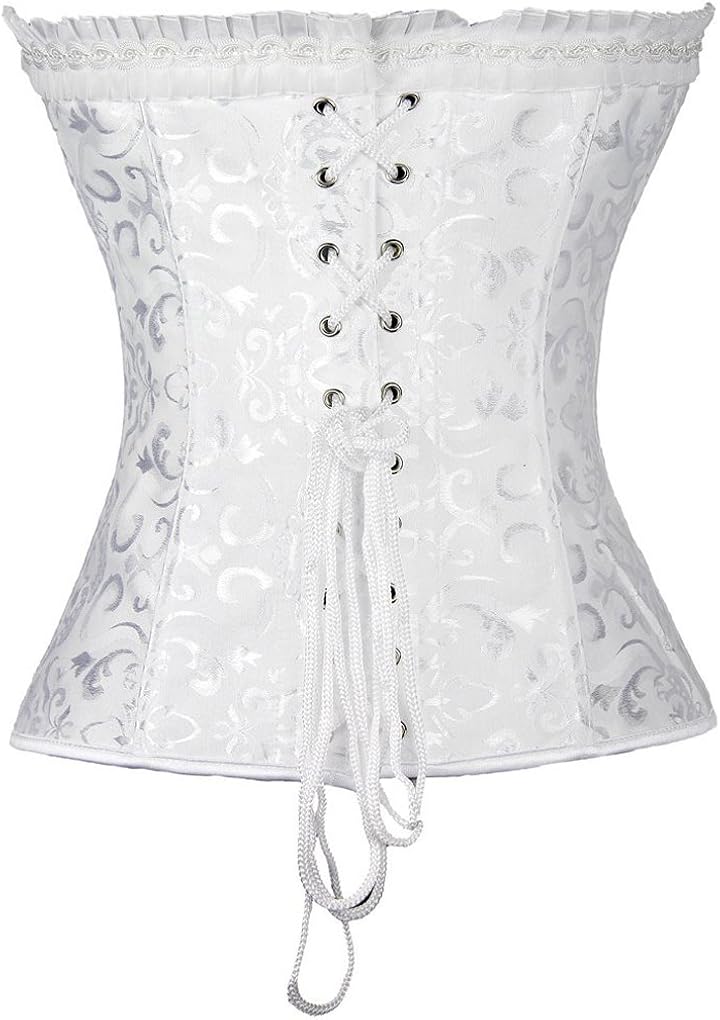 3-5 Days Delivery Women Court Sexy Push Up Shapewear Overbust Corset Bustier: Clothing, Shoes & Jewelry