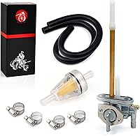 Vista 1 de MOTO1988 Conjunto de Válvula de Petaca de Tanque de Combustible Para Motocicleta Kawasaki KLR650 KL650 1987-2018 OEM 51023-1390 51023-1148