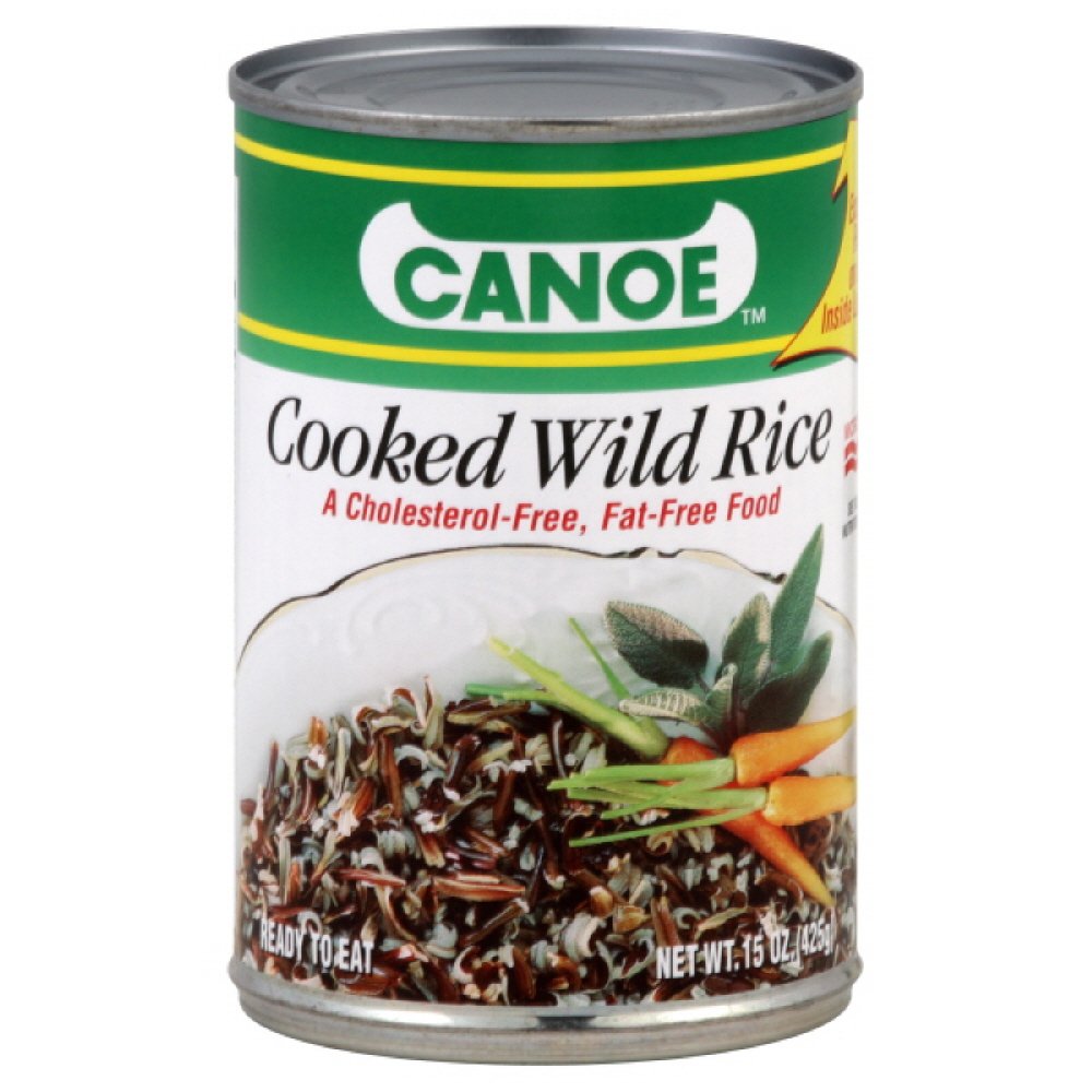Canoe Cooked Wild Rice, 15-Ounce