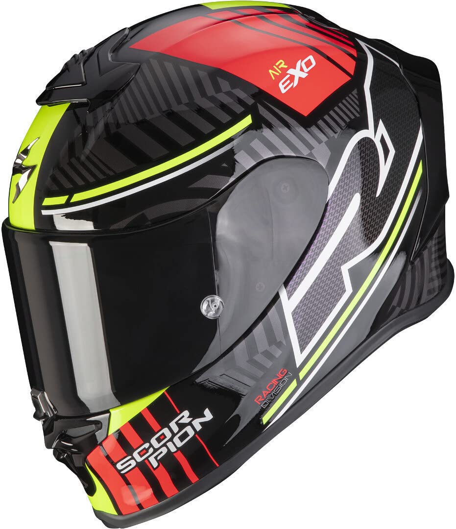 Scorpion EXO-R1 Air Victory Helmet Unisex (Black/Red/Yellow)