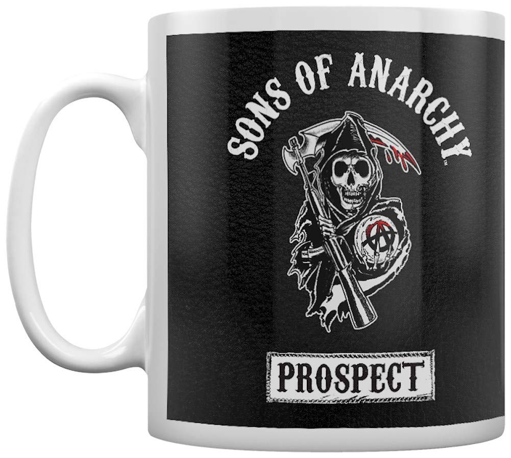 Tazza In Ceramica Sons Of Anarchy - Teller-Morrow - Gadget Ufficiale Per Fans Della Serie TV, Regalo Da Collezione