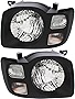For Nissan Xterra XE Headlights Lamps Set 2002 2003 2004 Halogen Driver and Passenger Side