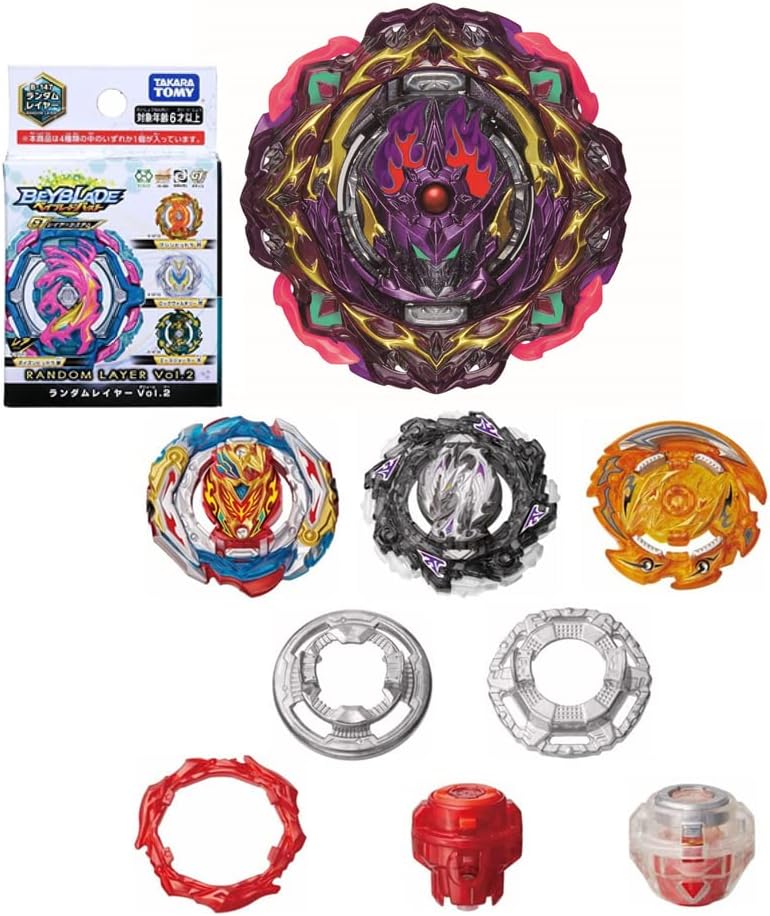 Takara Tomy Booster Barricade Lucifer.Il.BMb-10 + Zest Achilles Modification Set + Random Layer Vol.2 / Shipping from Tokyo