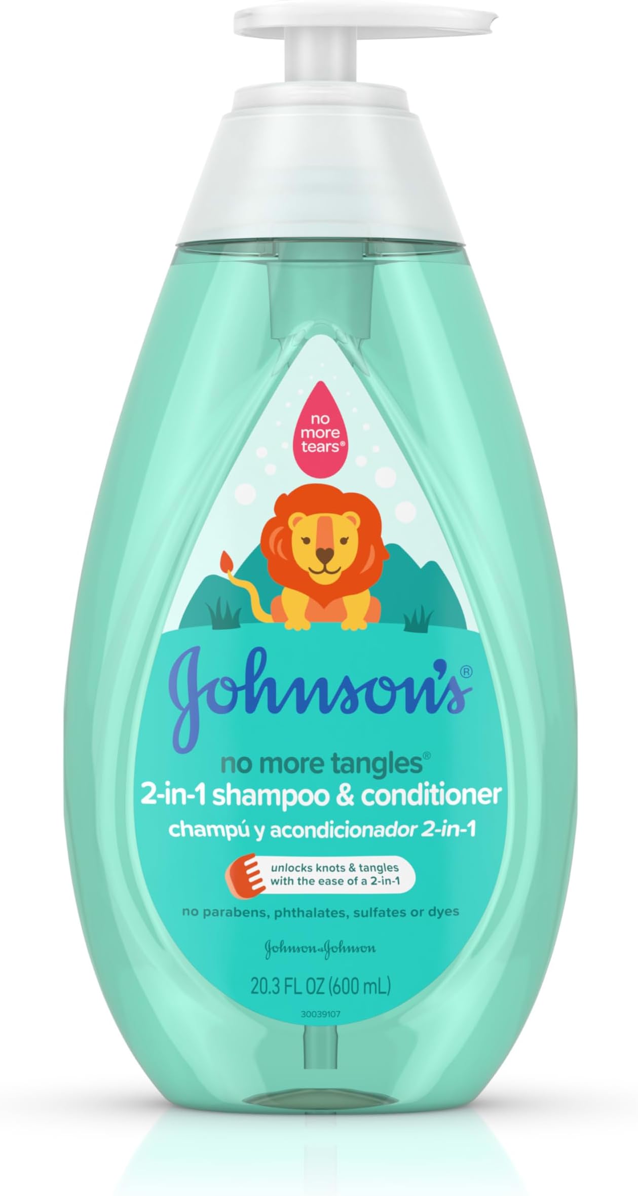 No More Tangles 2 in 1 Shampoo and Conditioner 600 mL