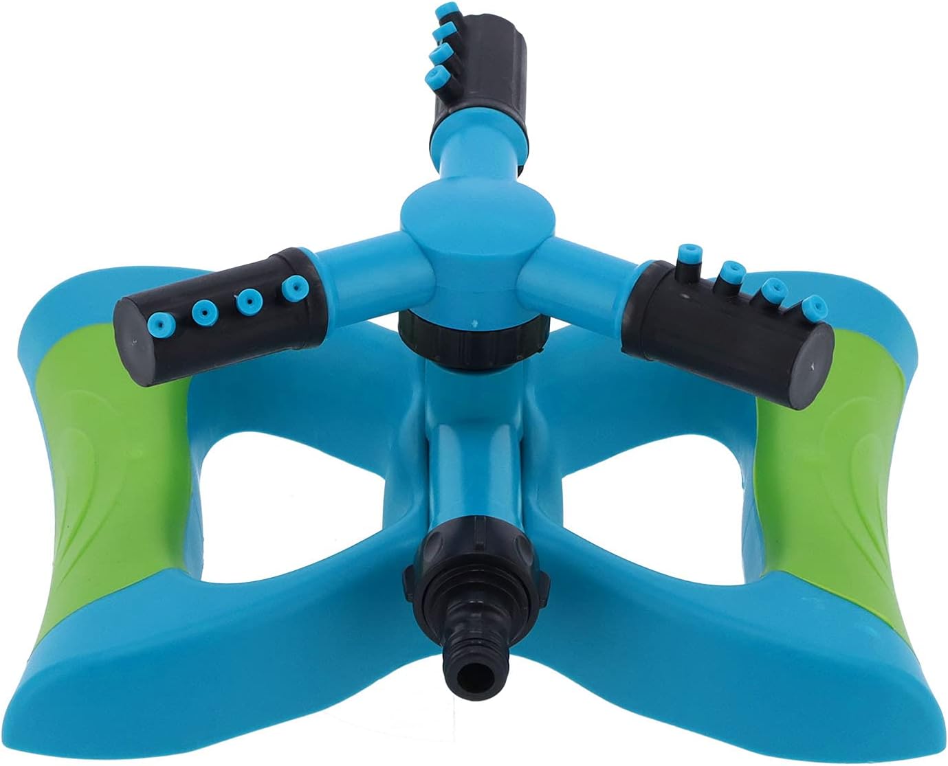 Rociador Giratorio para Césped, 360 ° Automático, Fácil de Usar, Rociador Giratorio para Césped, Granja, Patio, Huerto, Jardín