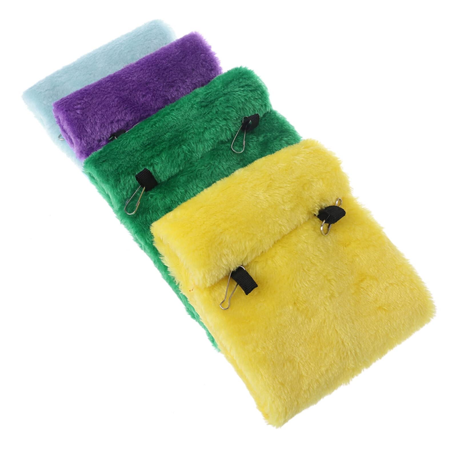 Domek dla ptaków Gniazdo wiszące łóżko papugi pluszowa zimowa ciepła klatka namiot gniazdo niebieski S(Yellow,M)