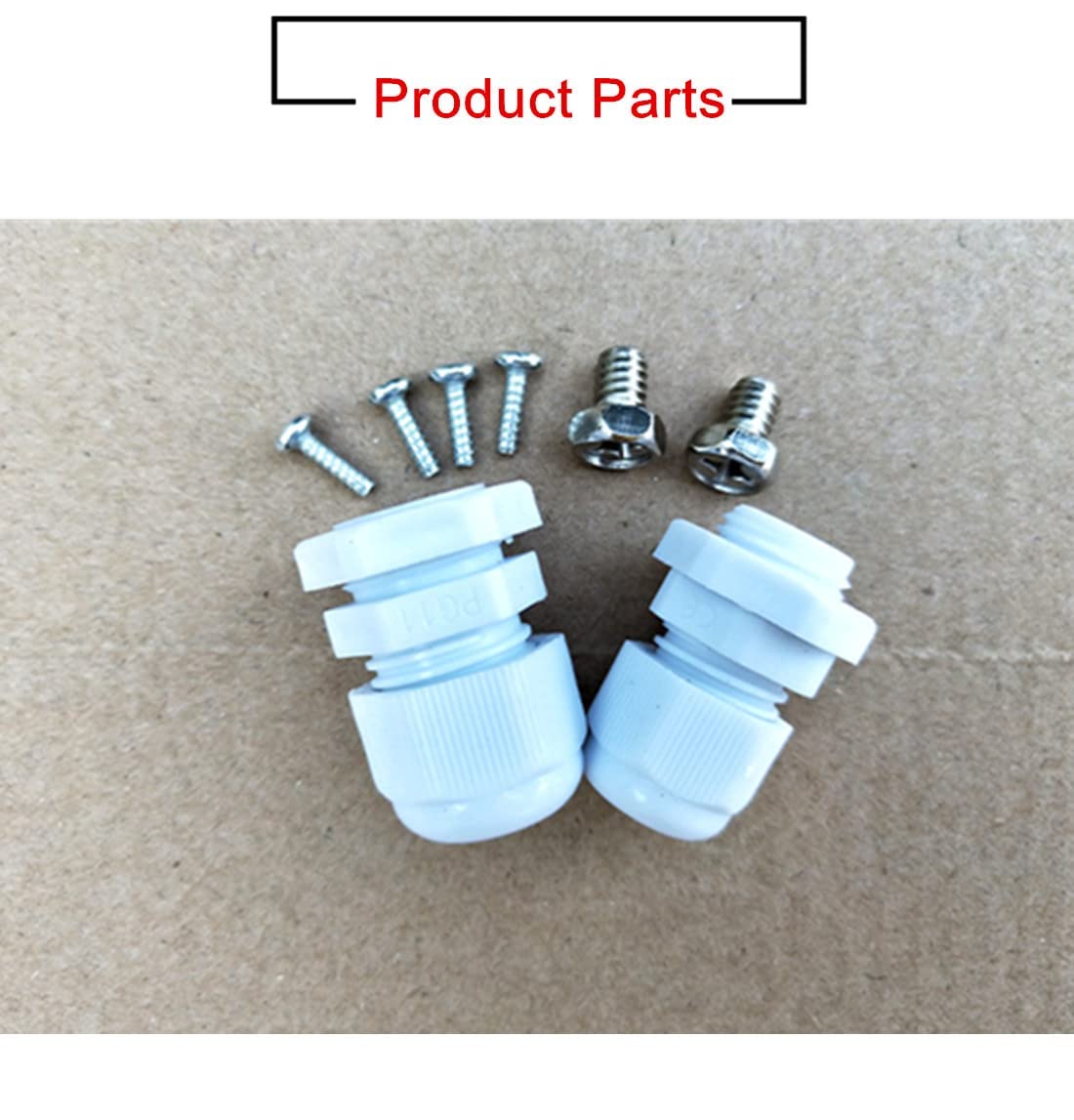 Boîtier de sécurité CCTV en aluminium pour intérieur et extérieur - Boîte de jonction robuste et résistante aux intempéries pour système de caméras de surveillance CCTV