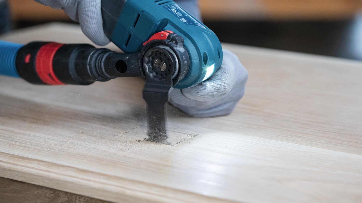 Bosch 10x Brzeszczot do cięcia wgłębnego AIZ 32 BSPC (do Miękkie drewno, Szerokość 32 mm, Professional Akcesoria Narzędzie wielofunkcyjne)