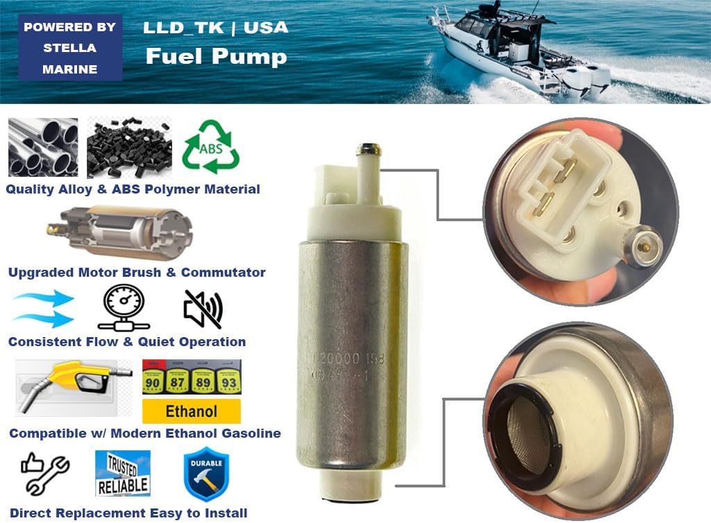 High Pressure Fuel Pump DFI EFI for Mercury 75 80 90 115 125 200 225 250 300 HP 888725T02 888725T1