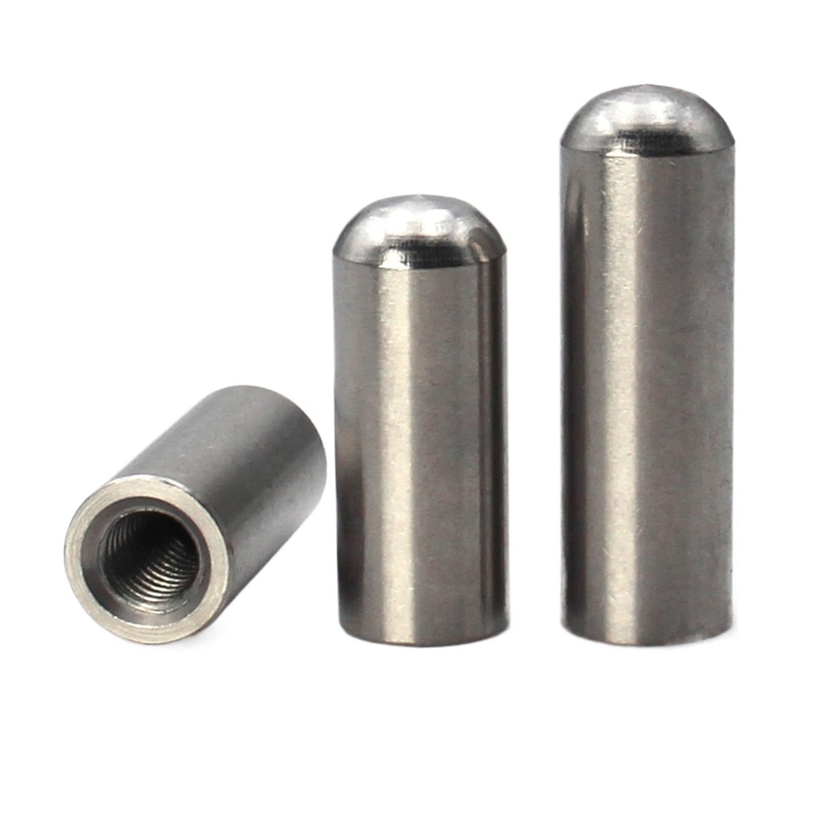 Threaded Dowel Pin OD3–OD16 Stainless Steel Internal Thread Round Head Dowel Pin Threaded Locating For Machinery