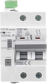 GEYA Auto recloser Device Coupled with Miniature Circuit Breaker Self-Reclosing MCB Device Smart Home (Auto Recloser AC220V+2P-MCB-16A)