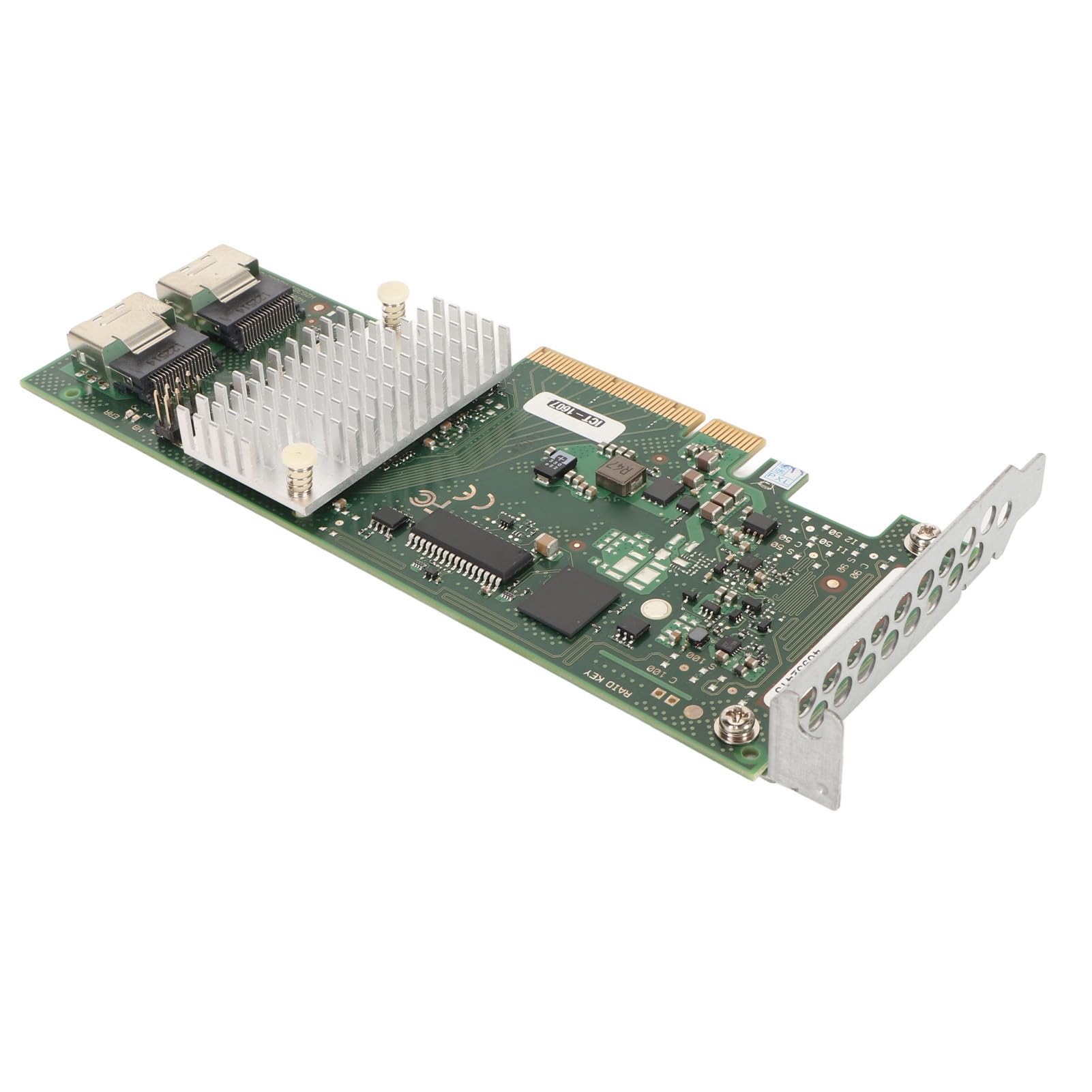 ASHATA Tarjeta Controladora Raid, Tarjeta Controladora PCIe SAS Tarjeta Controladora Raid de 6 Gbps 2 SAS SSF 8087 0 1 10 Niveles Raid Tarjeta Smart Array para Disco de Computadora