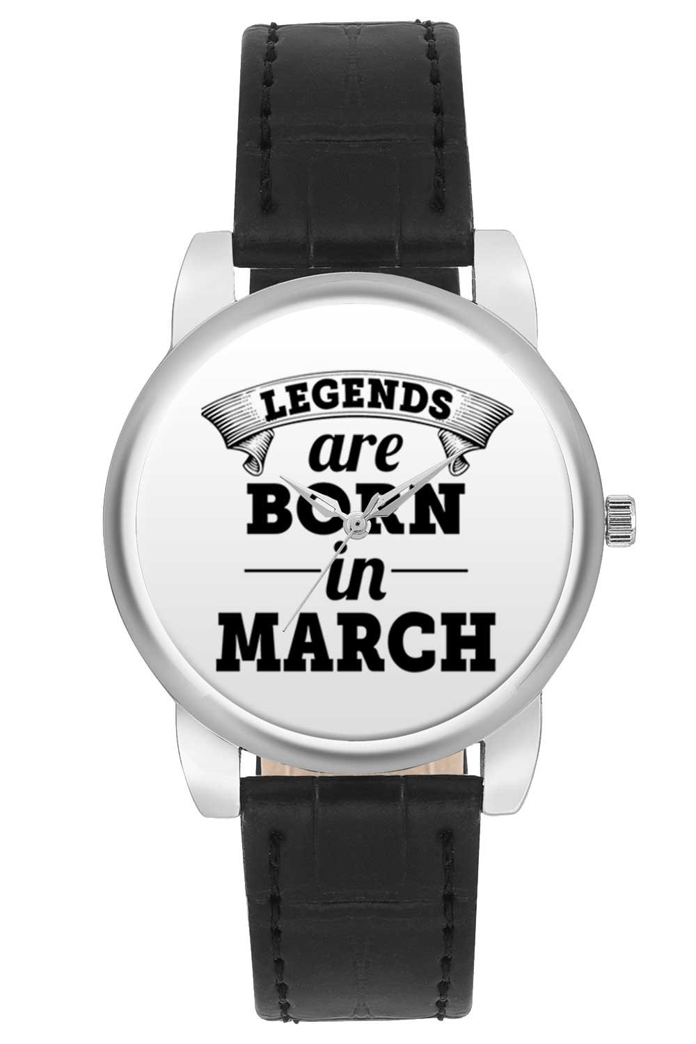 BIGOWL Legends are Born in March Branded Fashion Watches for Girls (B01MRPMN8A) Amazon Price History, Amazon Price Tracker
