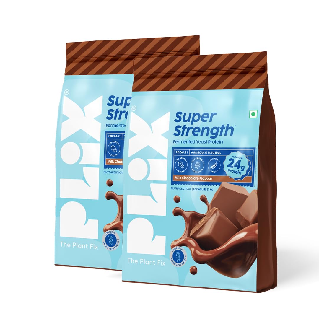 Plix Strength Vegan Plant Protein Powder