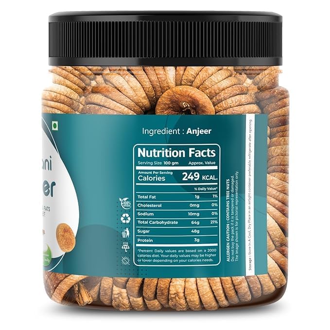 Image of Flavour Delight Afghan Dry Figs 500g | Fresh & Nutritious | Perfect for Daily Health