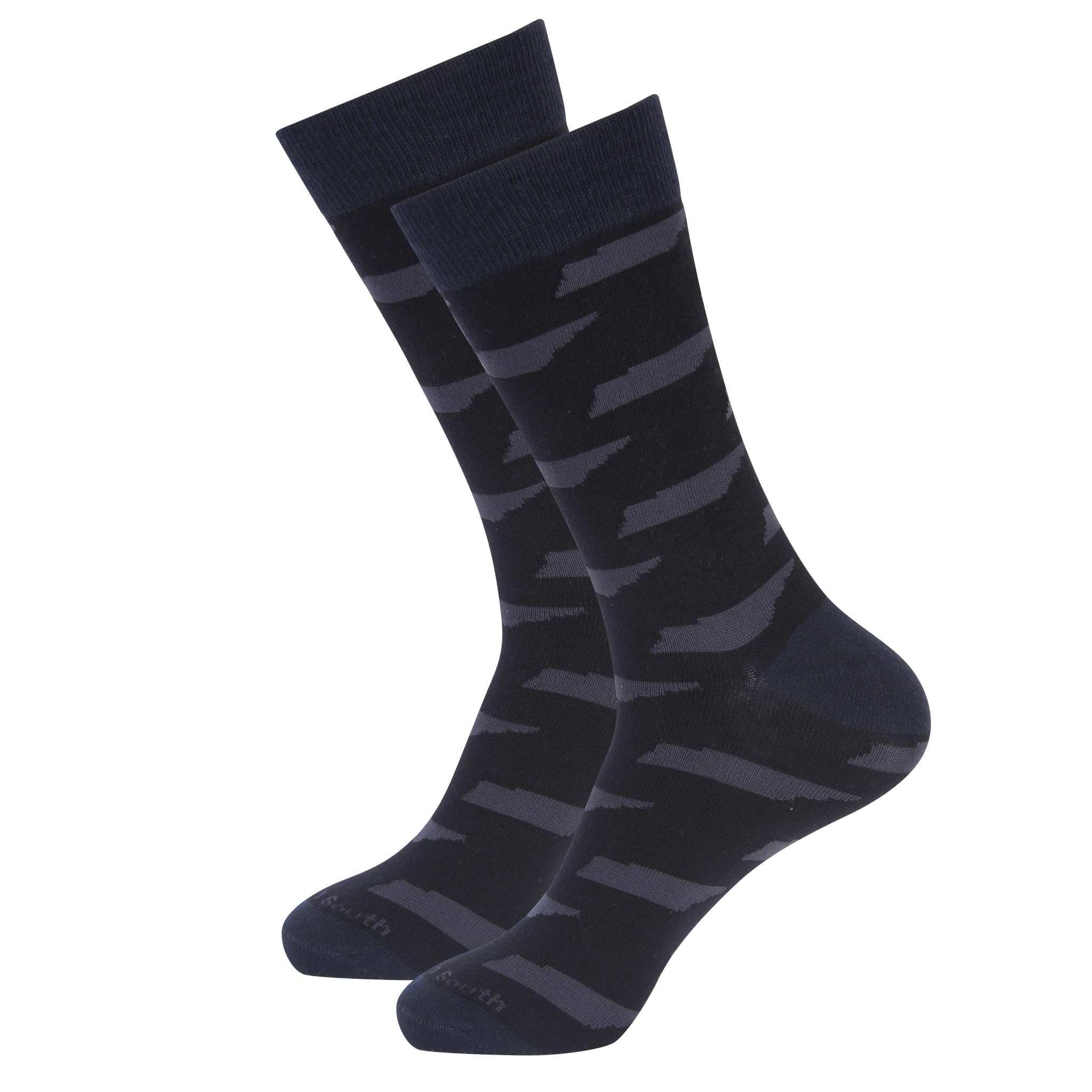 Barrel Down South Tennessee Letter Print Socks ...