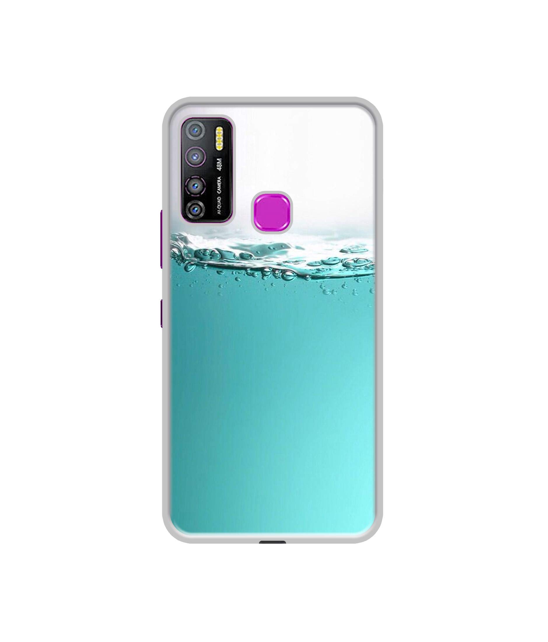 Amazon Brand - Solimo Designer Half Fill UV Printed Soft Back Case Mobile Cover for Infinix Hot 9 Pro (B08C5Y5NLN) Amazon Price History, Amazon Price Tracker