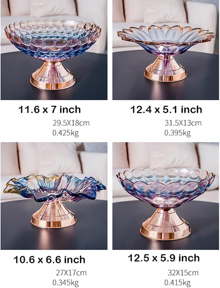 Fruit Basket Fruit Bowl Storage Baskets Fruit Bowl, Fruit Basket For Kitchen Countertop Fruit Holder Fruit Basket Bowl Storage For Fruit Vegetable Snacks Candy Bread Fruit Dish Fruit Tray (B Q)