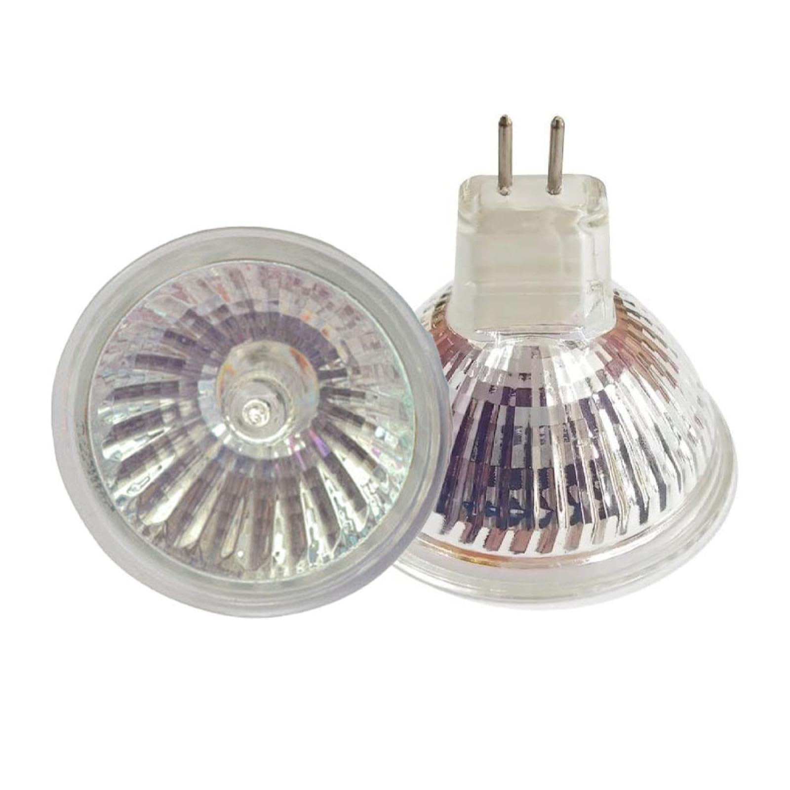 Réflecteur Lampe MR16 50W 12V Halogène Coupelle Ampoule MR16 12V 20W Ampoule halogène 2 broches GU5.3 Culot Spot Blanc chaud Dimmable 6PCS 50W