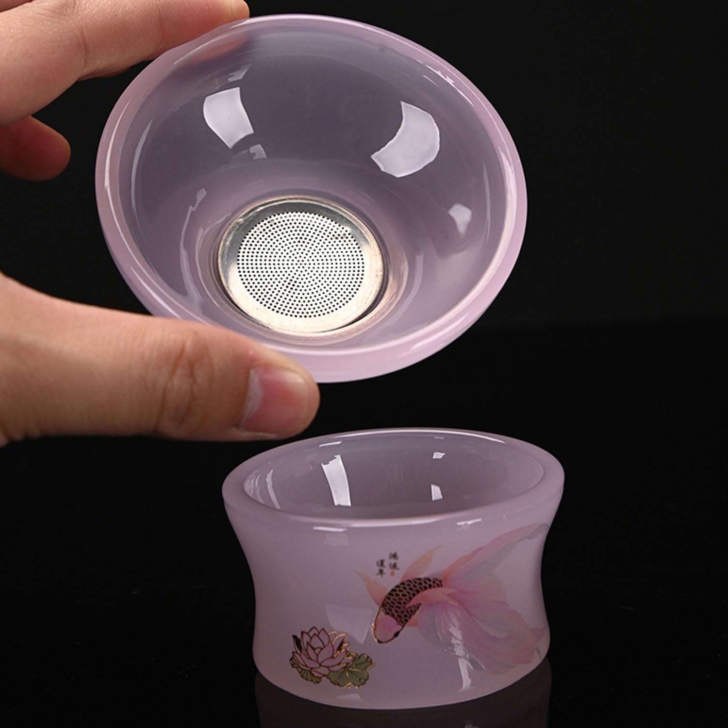 Teeservice, Teeservice, Teetassen-Set, Glas-Teeservice, Haushaltsterrine, Teekanne, Kung-Fu-Teeset, Geschenkbox Beauty Comes
