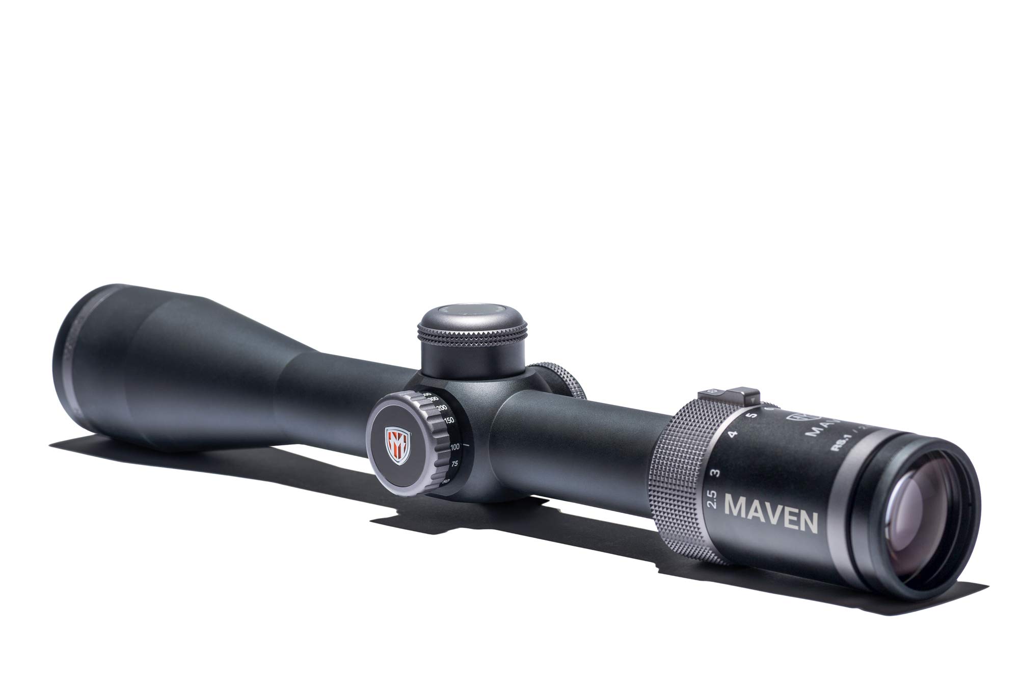 Maven RS.1-2.5 - 15X44 mm FFP Hunting Rifle Scope (Black, MOA-2 (MOA))
