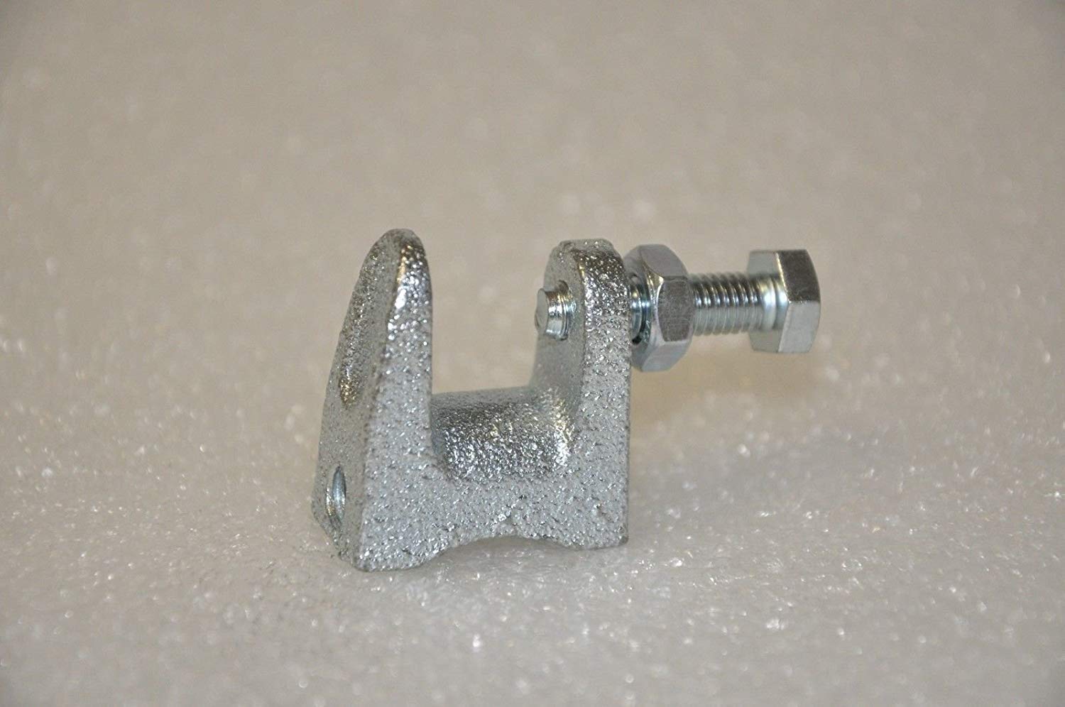 SYSTERM Lot de 10 supports de serrage en acier galvanisé pour ventilation et autres systèmes M8 (8 mm).