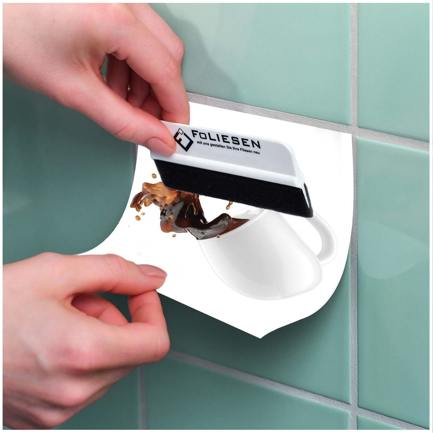 Decoratie Sticker Tegels - Achterwand Zwart Wit - 15x15 Cm 15 Stuks Zelfklevende Plakfolie Tegelstickers Achterwand Voor De Muur Badkamer Keukenwand Keuken Plaktegels Zelfklevend Sticktiles 2530