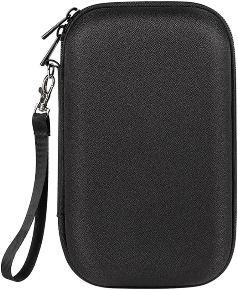 Electronic Carrying Travel Storage Case, Portable Accessories Organizer Bag for Cable, External Hard Drive, SSD, Power Bank, SD Card, USB Disk, Flash Drive- EVA Shockproof, Black Electronic Carrying Travel Storage Case, Portable Accessories Organizer Bag for Cable, External Hard Drive, SSD, Power Bank, SD Card, USB Disk, Flash Drive- EVA Shockproof, Black