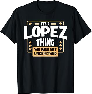Team Lopez Family Member T-Shirt