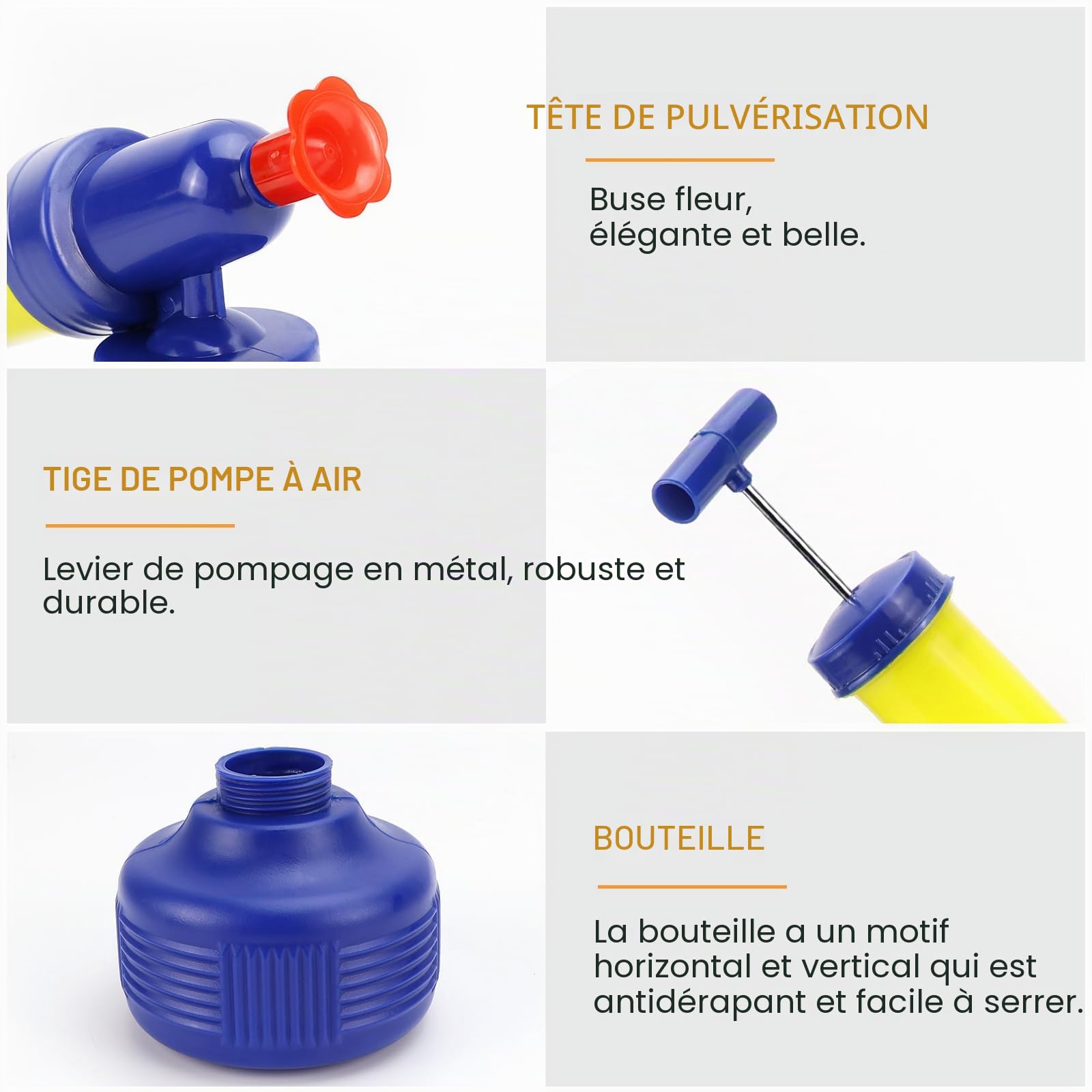 BINYI Pulverisateur a Main Pulvérisateur de Poudre de Terre de Diatomées pour Poulets Pulverisateur de Jardin Pompe de Pulvérisation pour Insecticide Poudreuse Anti-Insectes Volants
