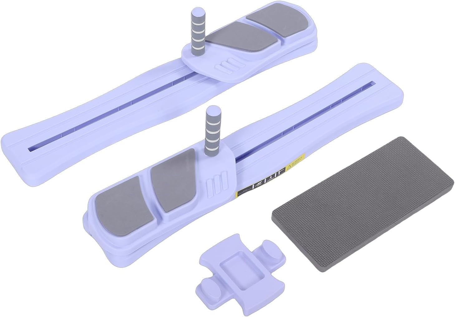 Pilates Boards, 2-in-1 Dual Board System for 15+ Workouts, Home Gym Core Training Equipment for Full Body and Partner Exercise