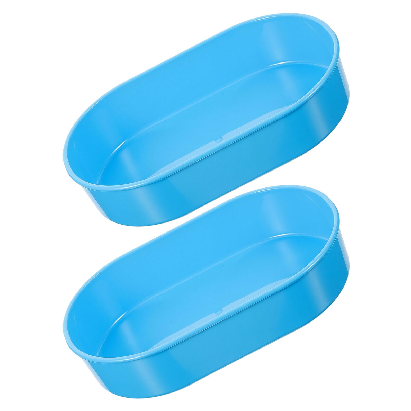 2 Stück Medikamenten Tablett Organizer aus Robustem Kunststoff Kleines Pillen Sortierbrett für Klinik und Vielseitiges Tabletten Tablett zur Medikamentenverteilung und