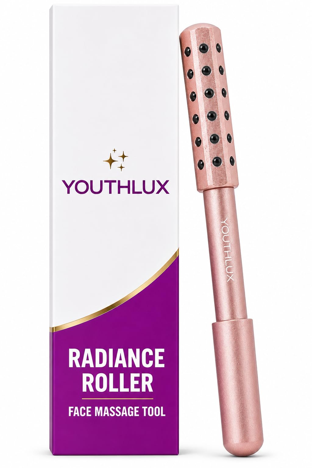 Amazon.com: YOUTHLUX Radiance Roller – Germanium Stone Facial