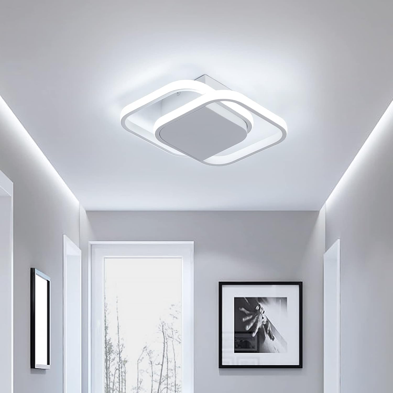 SITAFU Plafoniera Led Soffitto Moderna,Plafoniera Led Soffitto,8 - Foto 7