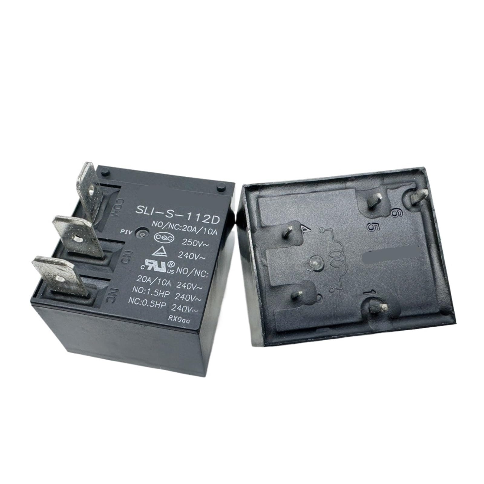 Relais SLI-S-112D réparer circuit T91C-12V défectueux avec ce modèle 5 broches