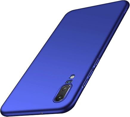 anccer Funda Huawei P20, Ultra Slim Anti-Rasgu?o y Resistente Huellas Dactilares Totalmente Protectora Caso de Duro Cover Case para Huawei P20 (Azul Liso) anccer Funda Huawei P20, Ultra Slim Anti-Rasgu?o y Resistente Huellas Dactilares Totalmente Protectora Caso de Duro Cover Case para Huawei P20 (Azul Liso)
