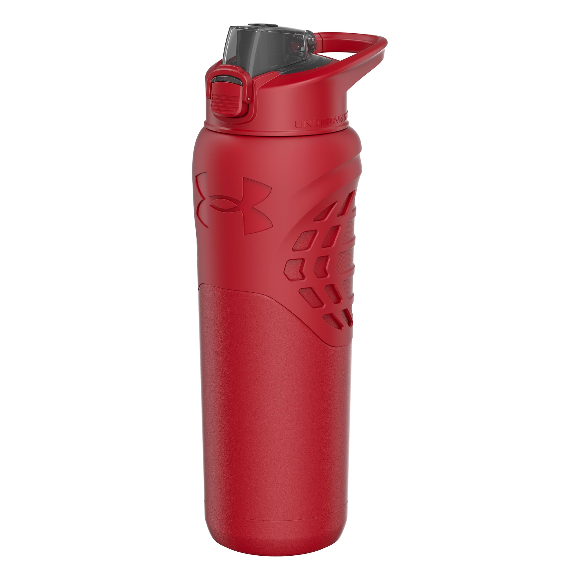 Under Armour 24Oz Stainless Steel Water Bottle, Insulated, Carabiner Easy Carry Hook, Leak Proof, Kids & Adults, All Sports, Gym โ image 1
