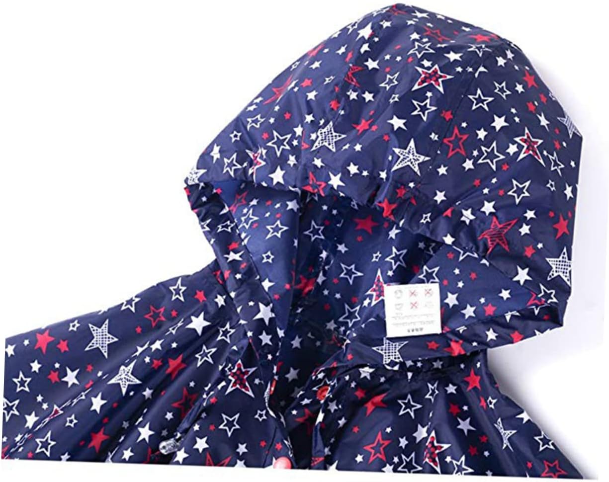 CALLARON 2pcs Kids Ponchos Girl Rain Jacket Kids Raincoats Kids Rain Suit Raincoat for Kids Rain Jackets for Kids
