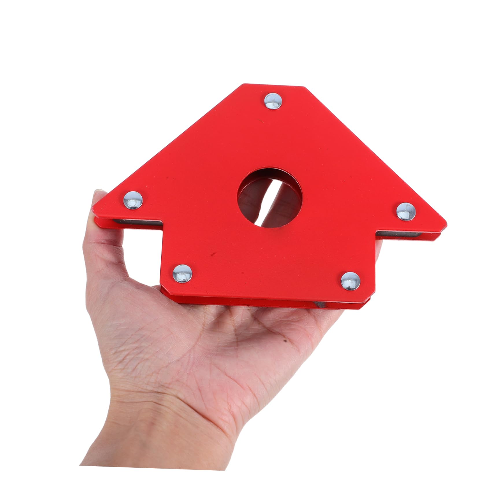 Morsetto Magnetico per Saldatura 22kg 90 Gradi 2 Pezzi Rosso