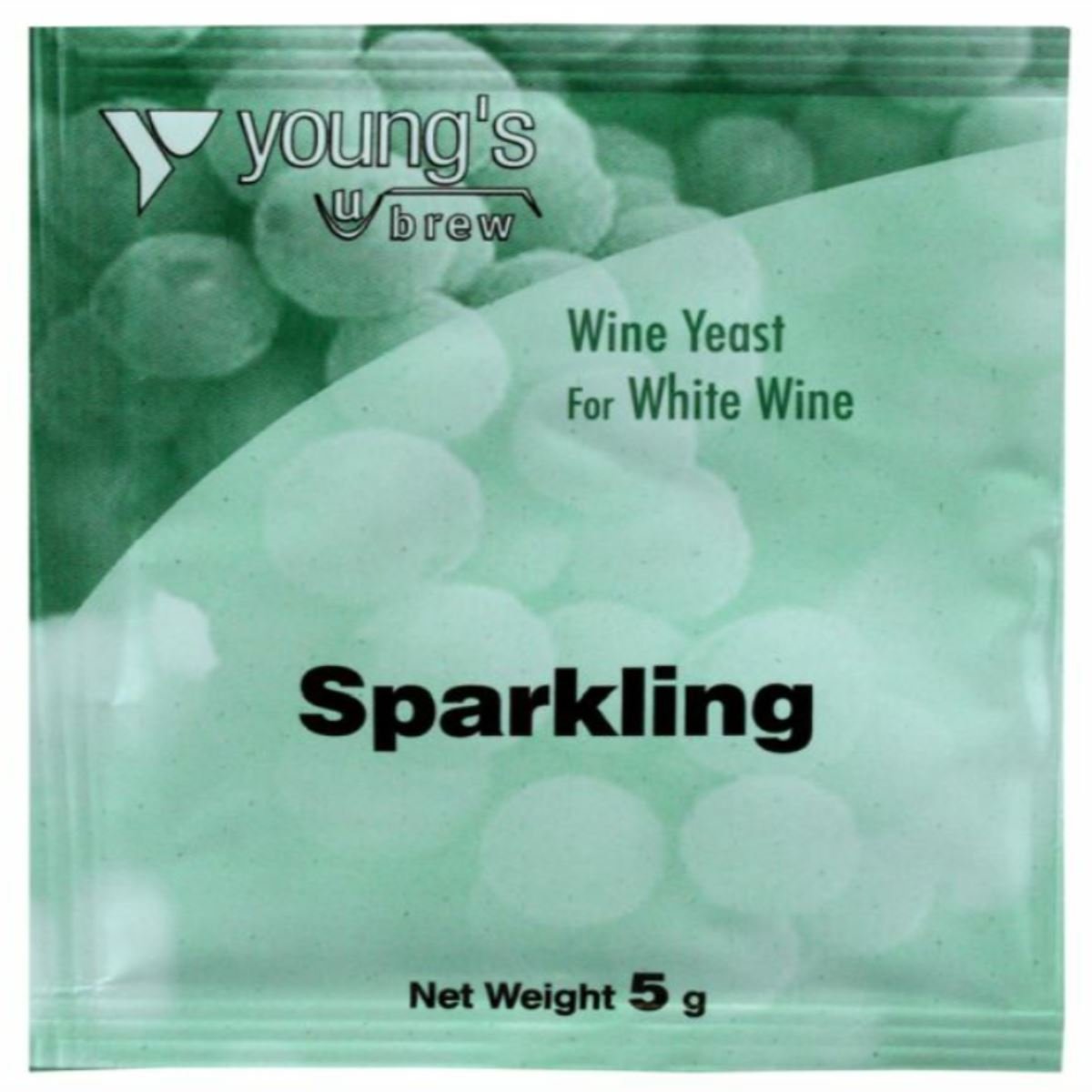 Youngs Sparkling Wine Yeast 5g - treats 23L / 5 Gallon